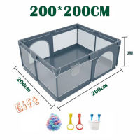 Playpen For Baby Playpen Big PlayFence For Baby Safety Bed Breathable Foldable Stainless Steel