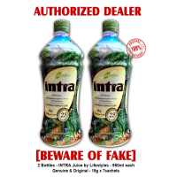 Intra Juice by Lifestyles 950ml each bottle Authentic - Set of 2 Bottles
