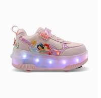 Disney Princess Skate LED Shoes for Kids Girls Calliope with Customizable Light Modes