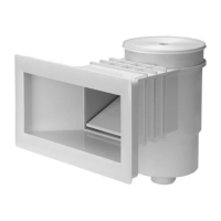 Emaux EM0020 9.5L Wide Mouth Wall Skimmer for Pools (Gunite/Concrete)