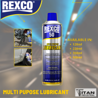 REXCO50 Multi Purpose Lubricant 120ml / 220ml / 350ml / 500ml • Tm ss