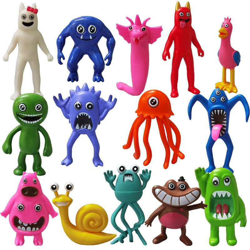 6Pcs-12Pcs/Set Banban Garden Monster Figures PVC Model Dolls Baby