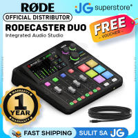 RODE Rodecaster Duo 2 Channel Integrated Audio Studio MIDI Interface with Series IV Wireless Receivers Revolution Preamps 6 Programmable Smart Pads Dual USB Ports and Integrated Bluetooth for Live Streaming Recording Podcasting | JG Superstore