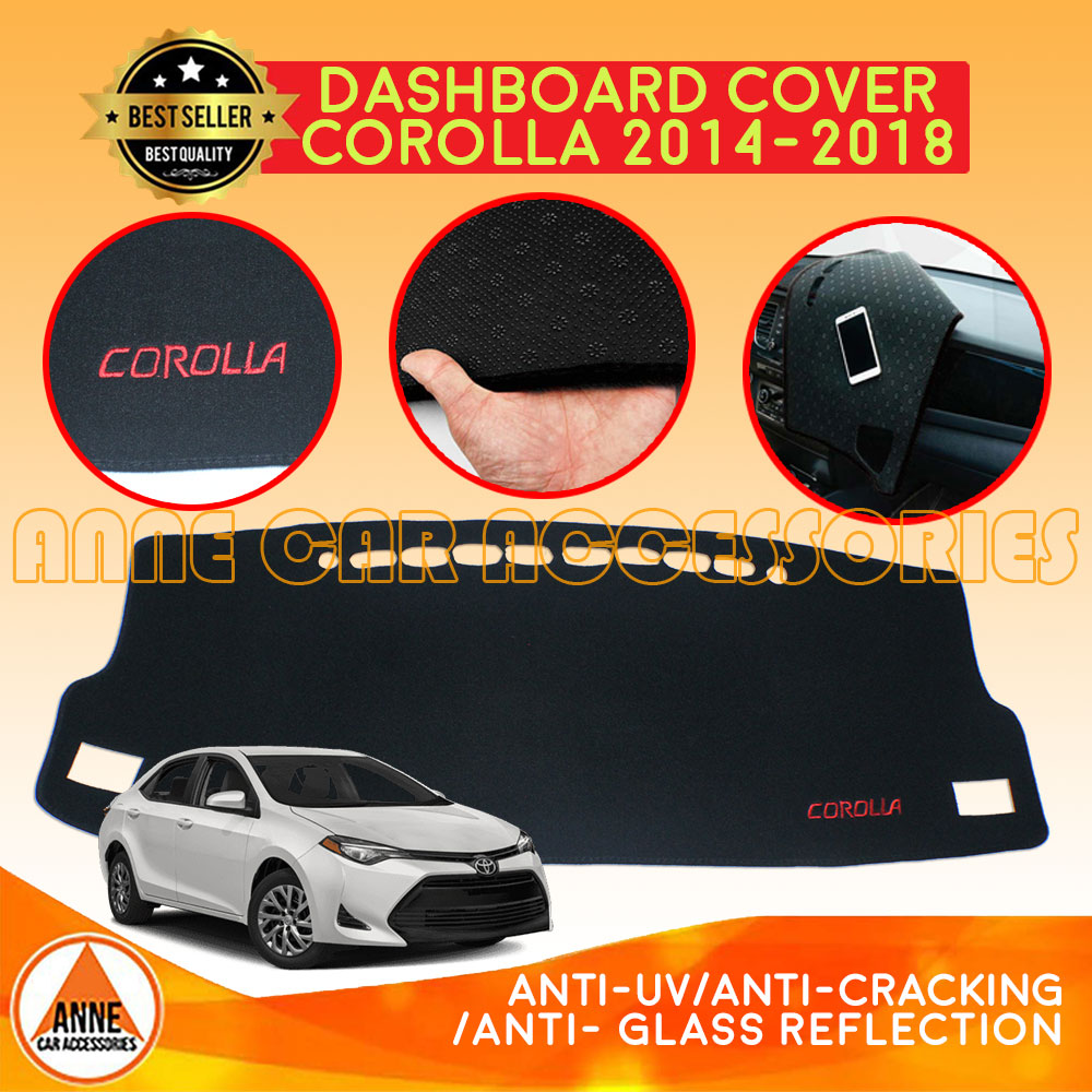 For Toyota Corolla 2006-2013 CAR Dashboard Cover Dashmat Dash Mat Pad Sun  Shade