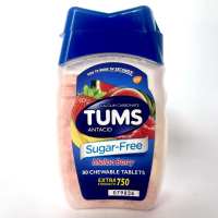 TUMS ANTACID Extra Strength 750 MELON BERRY SUGAR FREE 80 Chewable Tablets