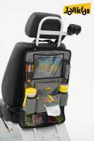 Jovikids Car Seat Back Organizer Storage Tablet Holder with Tissue and Bottle Cup Holder Universal Hanging Backrest Storage Bag