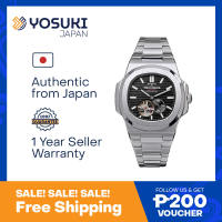 TECHNOS  T9A62SB   Automatic Silver Wrist Watch For Men from YOSUKI JAPAN