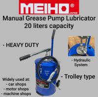 MEIHO Japan Manual Hydraulic Grease Pump Lubricator 20 liters capacity HEAVY DUTY