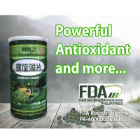 FDA APPROVED SPIRULINA TABLETS 500grams (2000 tablets 1 Can)