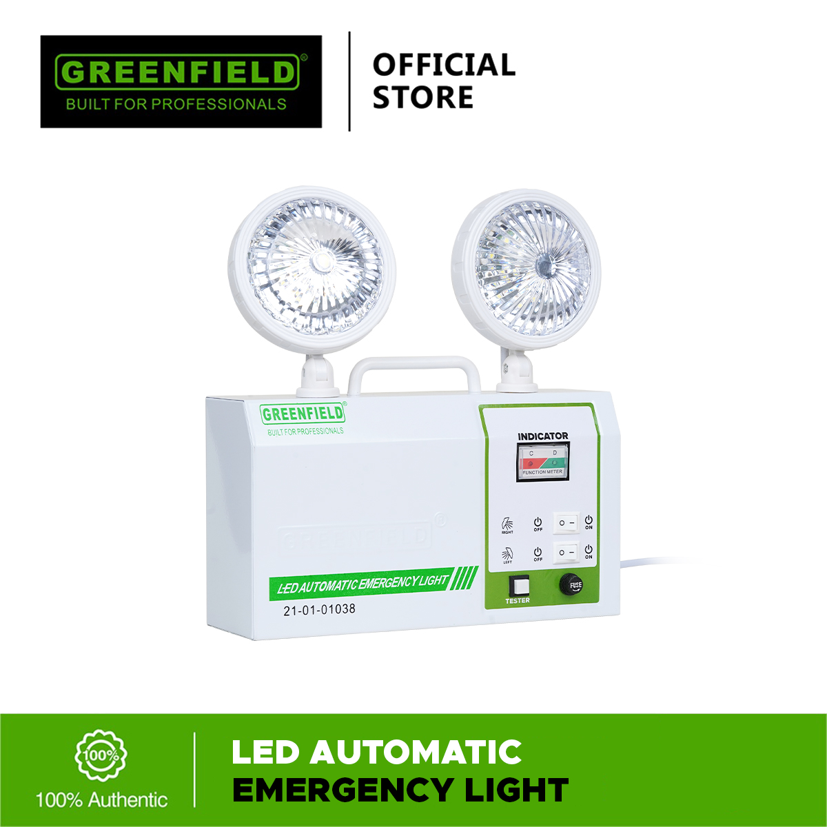 Greenfield LED Automatic Emergency Light
