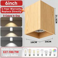 [Low price] CANEMIJIA LED Downlight Ceiling Light E27 Round Surface Mounted Spotlight Pin Lights Celing Light 4inch 5inch 6inch With bulbs Spotlight For Home Comercial Lighting Bedroom Living Room