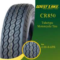 WESTLAKE 4.00-8 6PR TUBE TYPE CR850 Tire with FREE INNER TUBE | Tricycle / Bajaj / 3-Wheeler