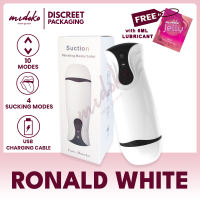 Midoko Intelligent Fully Automatic Masturbation Cup Telescopic Vibrating Pleasure w/ Deep Throat Sensation for Men Sex Toys