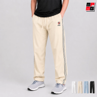 MPMG Waffle Track Pants for Men and Women with Pockets Clothes Unisex