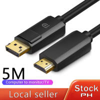 4K DP DisplayPort (Source)  HDMI (Display) Cable 4K Display Port to HDMI Cable HD 1080P 60Hz DP to hdmi Cable Hdmi to Display Port Cable 3M 2M 1.5M for PC Laptop HDTV Projector DP to HDMI Cable