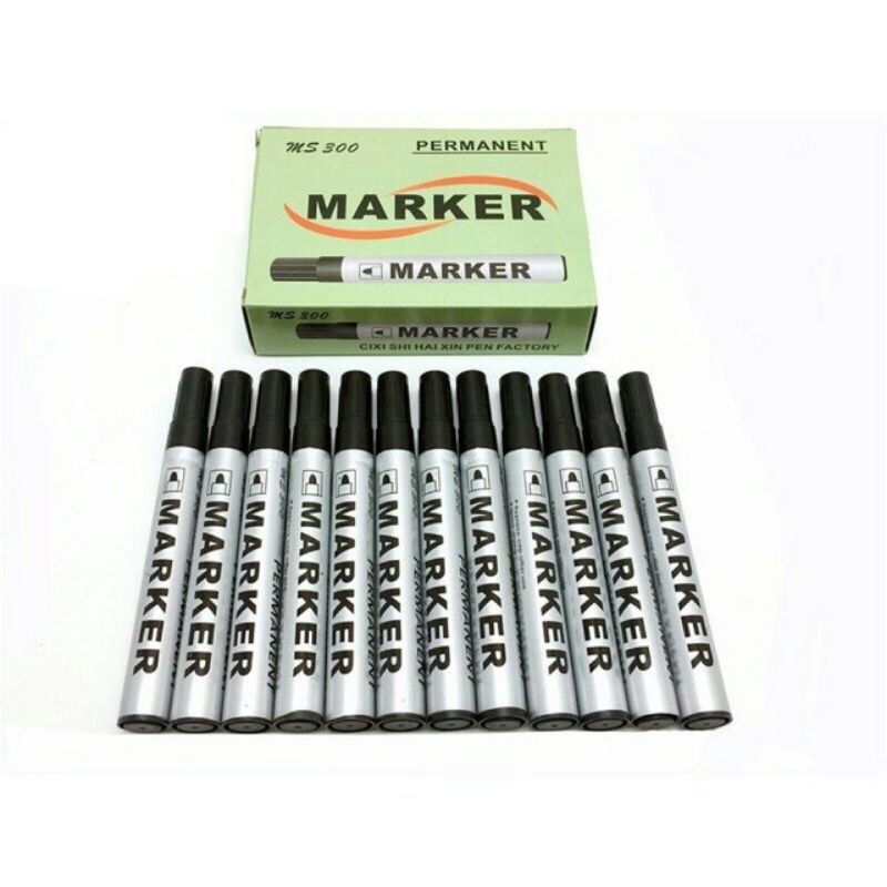 Marker Permanent Pentelpen 12pcs/Box
