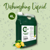 Clean Habit Anti-Bacterial Dishwashing Liquid 4 Liters - Calamansi DWL (green) Gallon