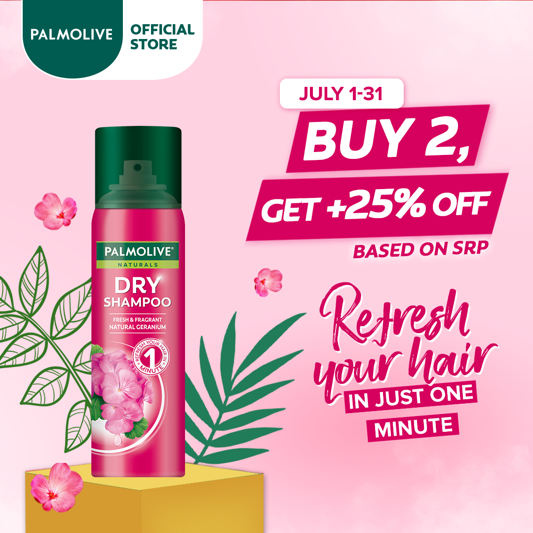 Palmolive Naturals Dry Shampoo Fresh & Fragrant 75ml