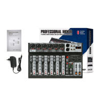 NEW BAXS audio mixer with equalizer Sound mixer professional mixer 6/4-channel MX06BT /MX04BT mixer EQ effect 16DSP signal USB Bluetooth/MP3 amplifier KTV amplifier stage perfo MAX