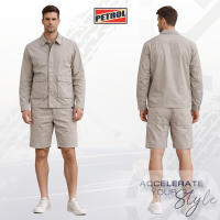 Petrol Mens Basic Jacket Regular Fitting 198584 (Beige)