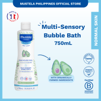 Mustela Multi Sensory Bubble Bath 750ml - Naturalness V2
