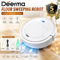 Japanese Upgraded Automatic Robot Vacuum Cleaner Smart Automatic Robot Household Smart Sweeper Robot Super Quiet 1800Pa Strong Suction for Pet Hair Hard Floor Carpet Hardwood Floor Super Quiet HEPA Filter Pet Hair