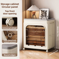 NEARER Home flip storage box large capacity home organizing and storage supplies toy box storage cabinet clothing organizing