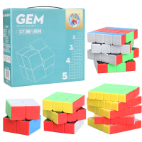 SENGSO magic cube Gem series Educational Toys Children Puzzle Toys 2x2 3x3 4x4 5x5 Designated for competition High-quality kid toys Gift boxed
