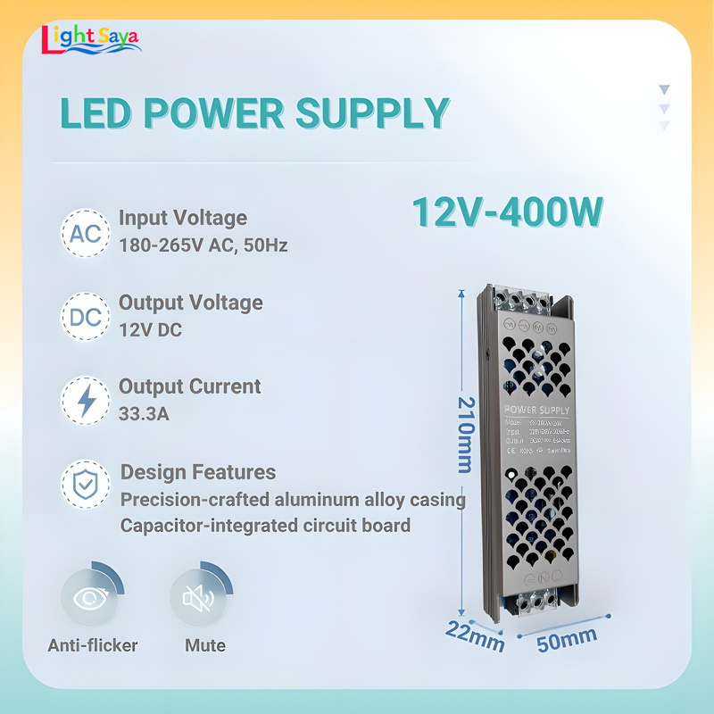 DC12V/24V COB LED Strip Light 320 LEDs/m 5M/10M Flexible Light Strip led light for room