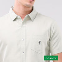 Bossini Woven Oxford Polo Short Sleeve BOT06-0009 [Polo for man]