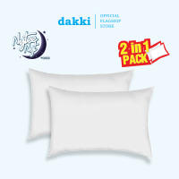 Dakki Nytee Nyt 2 in 1 White 18″x28″ Regular Pillow