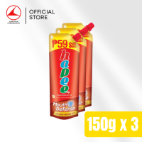 [Bundle of 3] Hapee Ecotube Explosive Menthol Red Toothpaste 150g