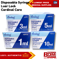 [Fast Shipping] Cardinal Care | Disposable Syringe 1cc/3cc/5cc/10cc With Needle
