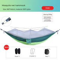 Northhike Hammock with Mosquito Net Outdoor Anti-mosquito duyan for adult makapal Duyan with Mosquito Net Hammock Nylon Anti-rollover Camping Essentials 260×140CM