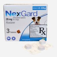 NEXGARD CHEWABLE FOR DOGS 4 TO 10 KG  (1 TABLET ONLY)