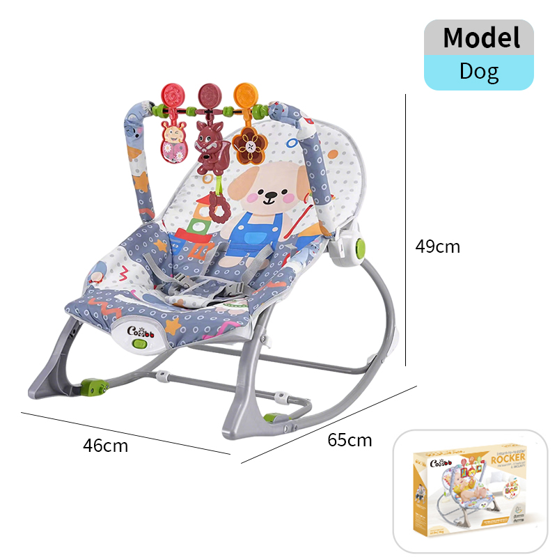COCOBB Multifunctional Baby Swing Rocking Chair With Music Newborn To Toddler Cradle Baby Cradle Big Size Baby Crib