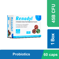 Renadyl Probiotic Supplement for Detoxification l 60 Capsules