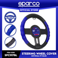 Sparco Steering Wheel Cover SPC1117BL (Blue) for Toyota Mitsubishi Honda Hyundai Ford Nissan Suzuki Isuzu Kia MG and more