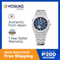 TECHNOS  T9B63SN   Automatic Silver Wrist Watch For Men from YOSUKI JAPAN