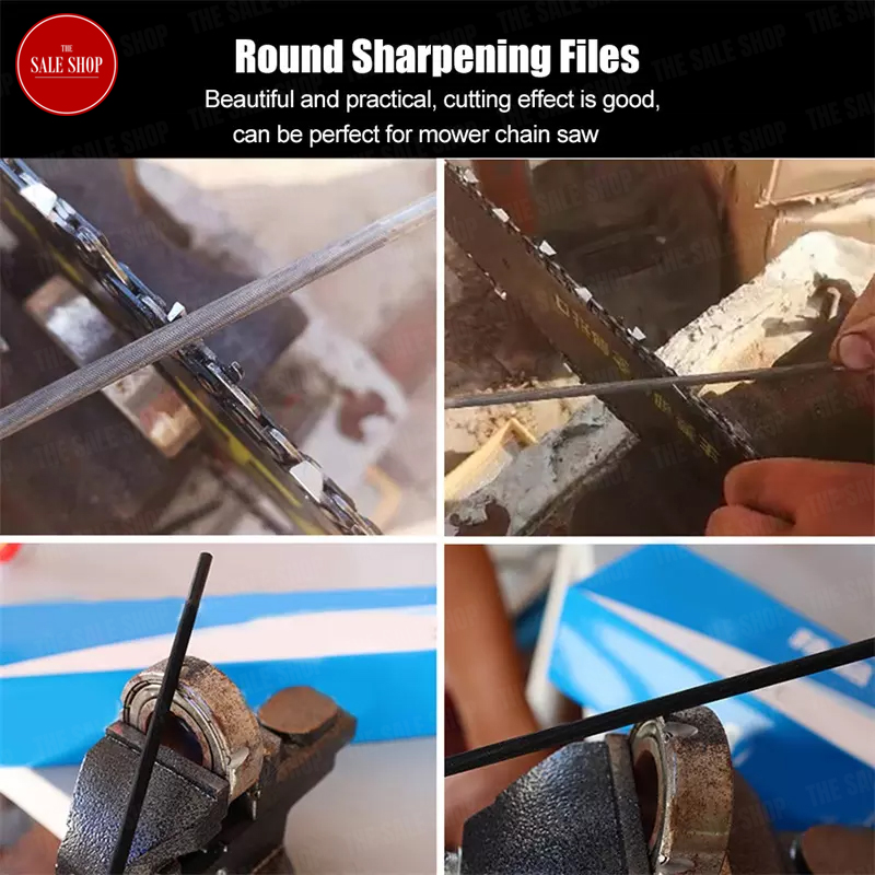 [Bundle of 2] Chainsaw Grinder 11.5" Attachment + Chainsaw Metal File