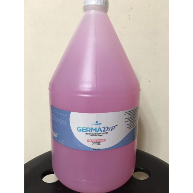 GERMADIP FOOT BATH DISINFECTANT SOLUTION disinfectants for