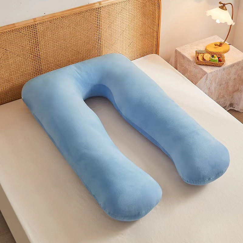 U-shaped Pregnancy Pillow Pregnancy Protection Pillow Multifunctional Sleep Support Cozy Good Quality Full Body Pregnancy Pillow and Adjustable Maternity Pillow for Pregnant Women