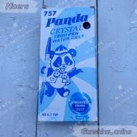 25pcs Original PANDA #757 Crystal tech pen water gel Ballpen 0.7mm