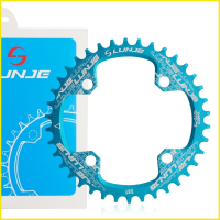 Lunje 104BCD Round Narrow Wide Chainring MTB bicycle 32T 34T 36T 38T bikeparts