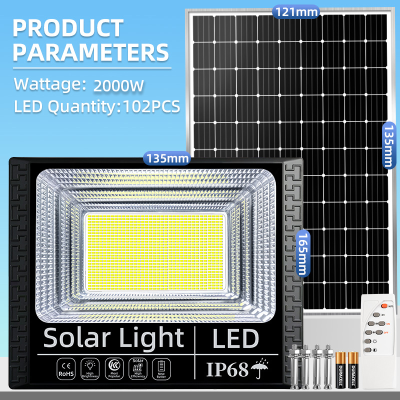 KKSKY Buy 1 Take 1 8000W solar light 100% Original Household outdoor Lighting solar lights not heavy duty waterproof IP68 with solar panel Super Brightness Automatic Lighting At Night 20000W For Garden Yard Stree