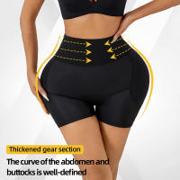 FINETOO Hips Padding Shapewear for Women Seamless Shorts Panty Butt Lifter Shaper Lift Underwear Hip Enhancer