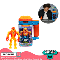 Mr. Beast Lab Mutators S2 Mutation Chamber Fire Panther 5.5 Inches Tall Toy Figure inside and 20 points Articulation for Kids Gift for Boys Age 5 years and above