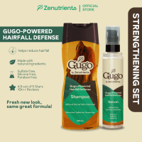 Gugo Duo by Zenutrients Anti Hairfall Shampoo and Conditioner (Hairfall Rescue and Hair Regrowth)