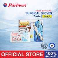 Partners Latex Surgical Gloves Sterile Powder Free - 50  pair