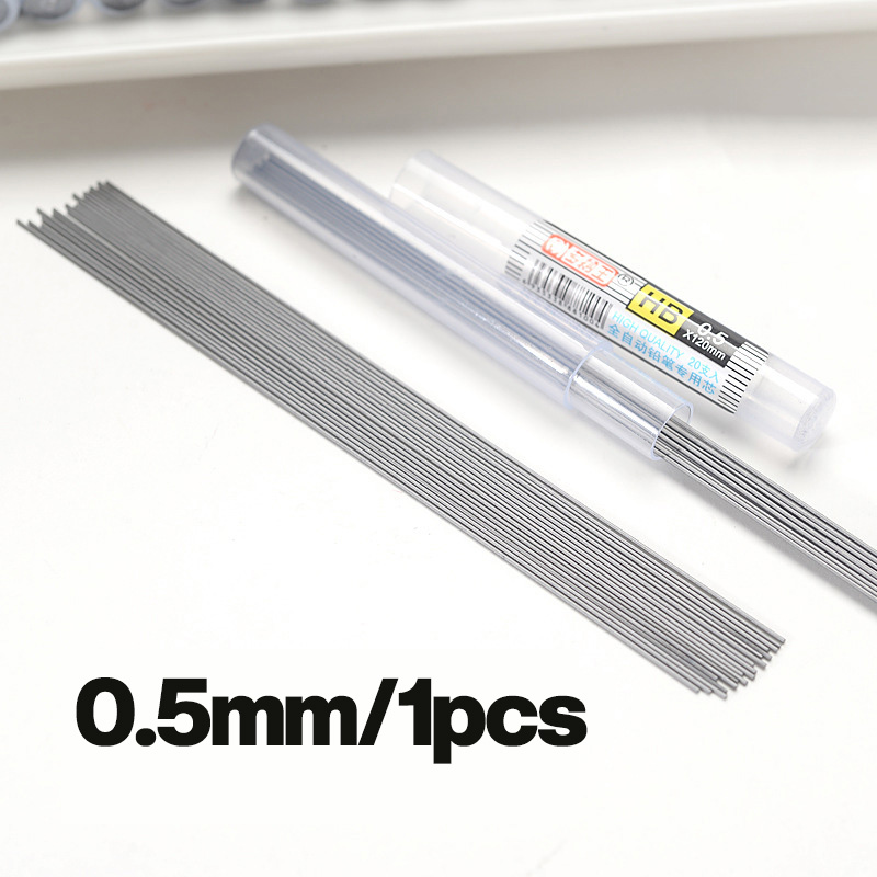 Hami🔥 1PC Metal Mechanical Pencil HB 0.5/0.7 Simple Automatic Pen Press Pen School Supplies Stationery
